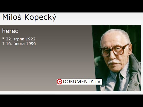 Komici na jedničku: Miloš Kopecký -dokument