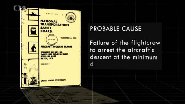 Proč letadla padají: Dotek smrti -dokument